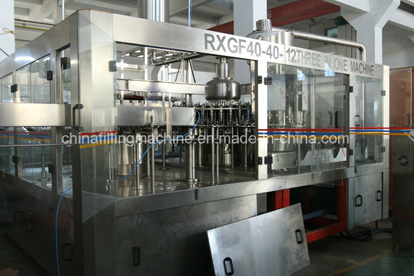 High Quality Fruit Juice Making Filling and Capping Plant (RCGF40-40-12)